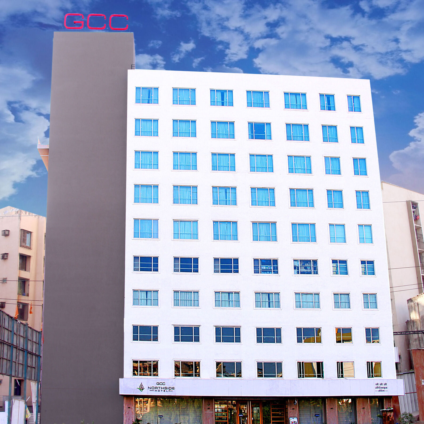 Gcc North Side Hotell Mira-Bhayandar Eksteriør bilde